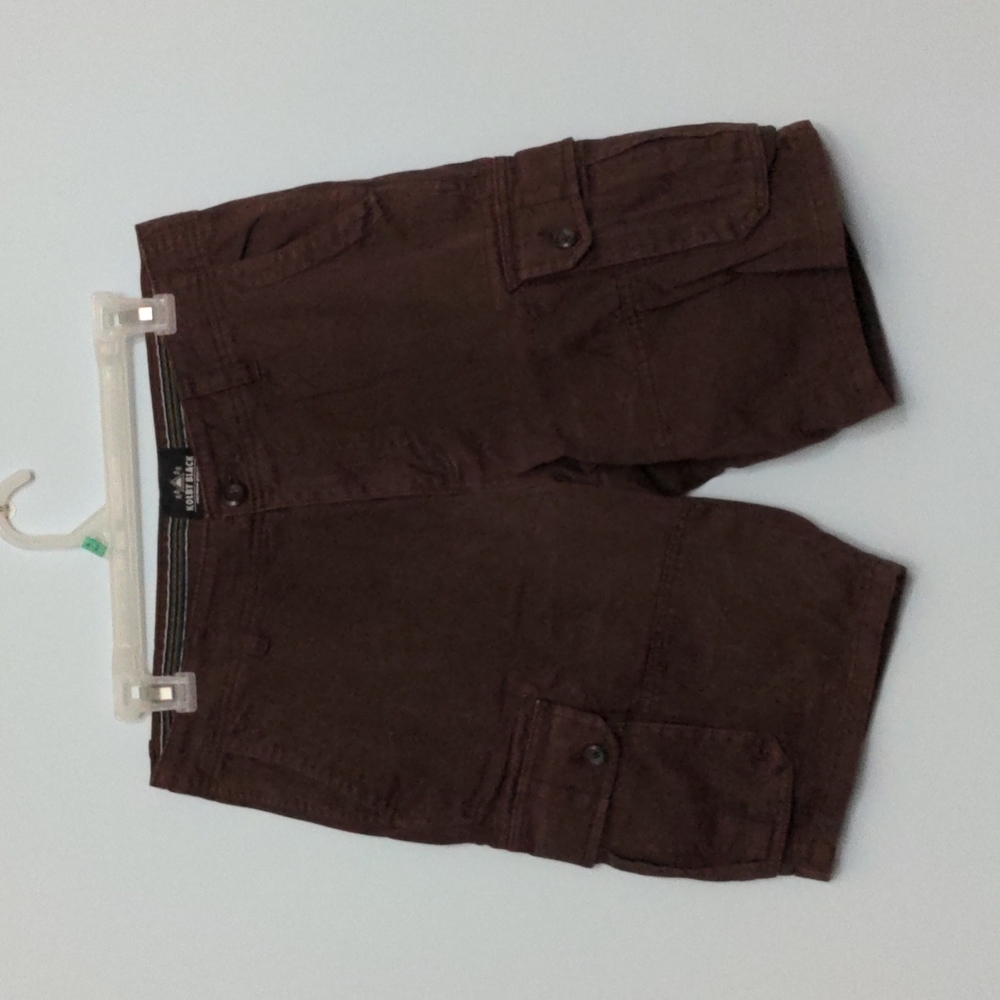Kolby Black cargo shorts